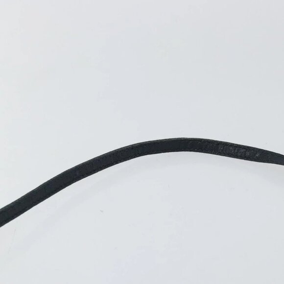 GUCCI Micro GG Canvas Shoulder Bag PVC Leather Navy - Picture 11 of 16